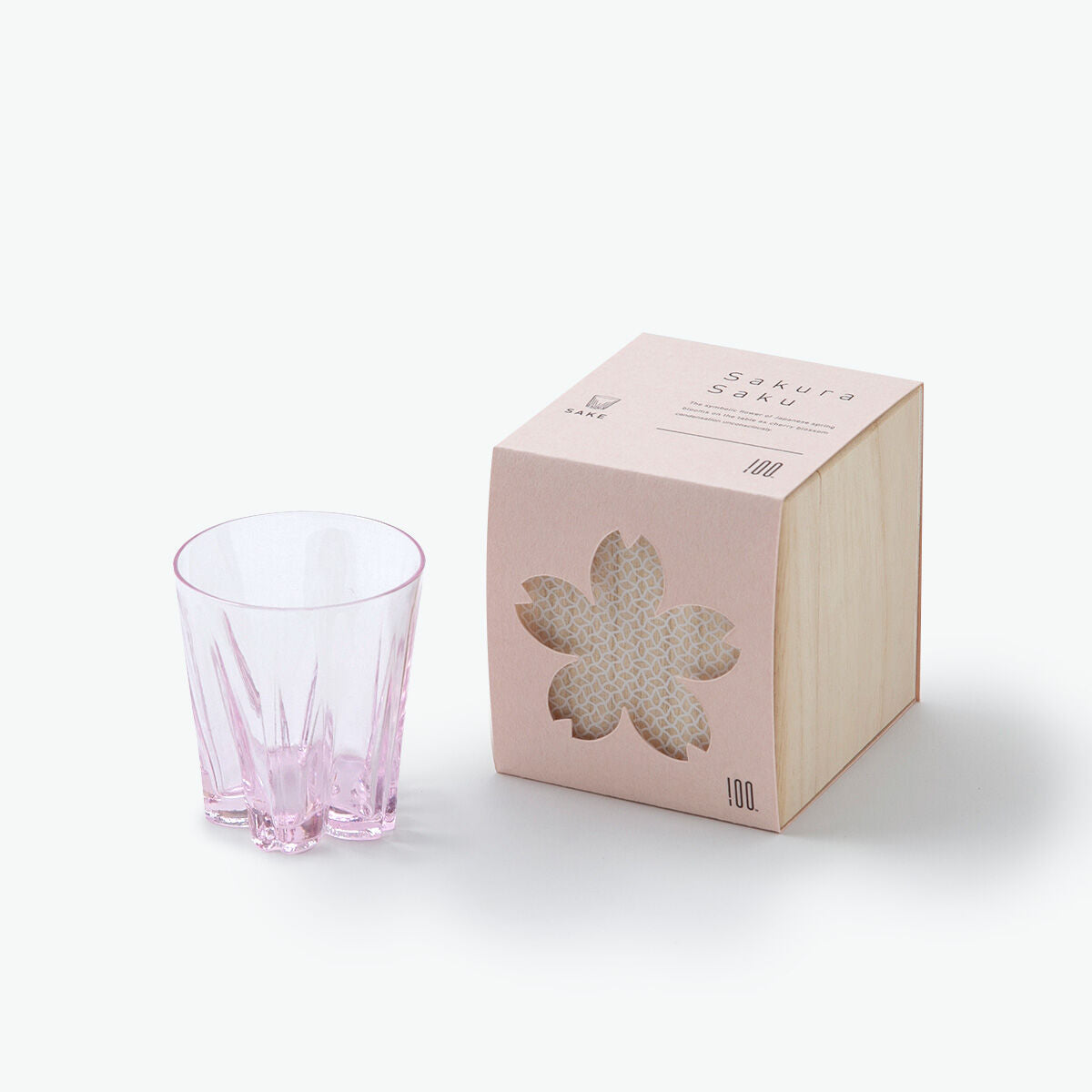 SAKURASAKU Sake Glass