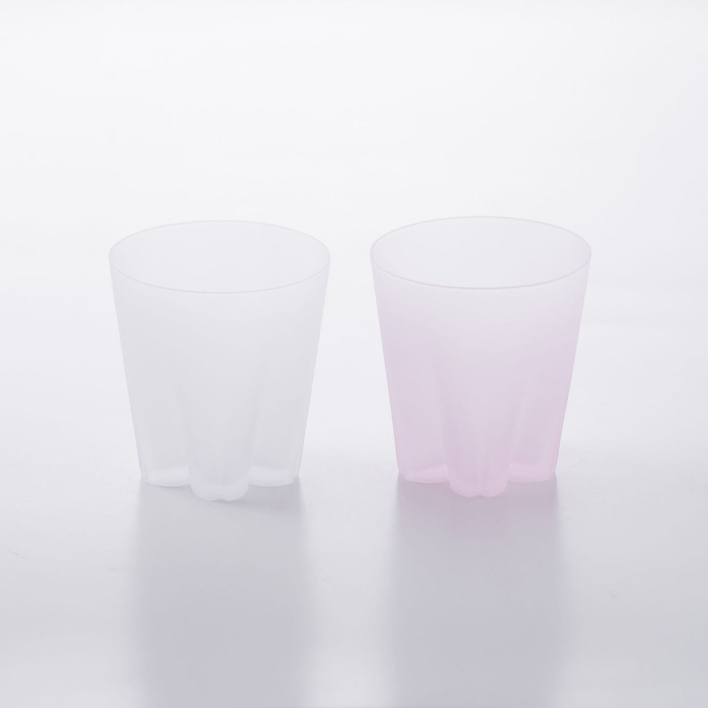 SAKURASAKU Frost Rock Glass Set