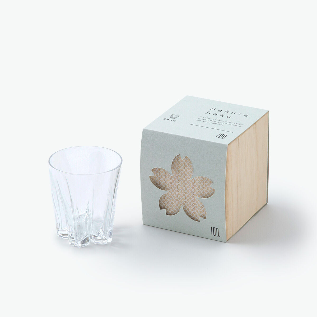 SAKURASAKU Sake Glass