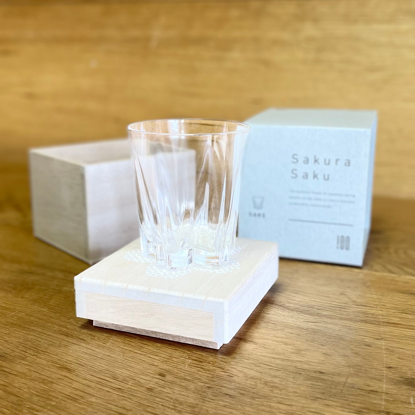 SAKURASAKU Sake Glass