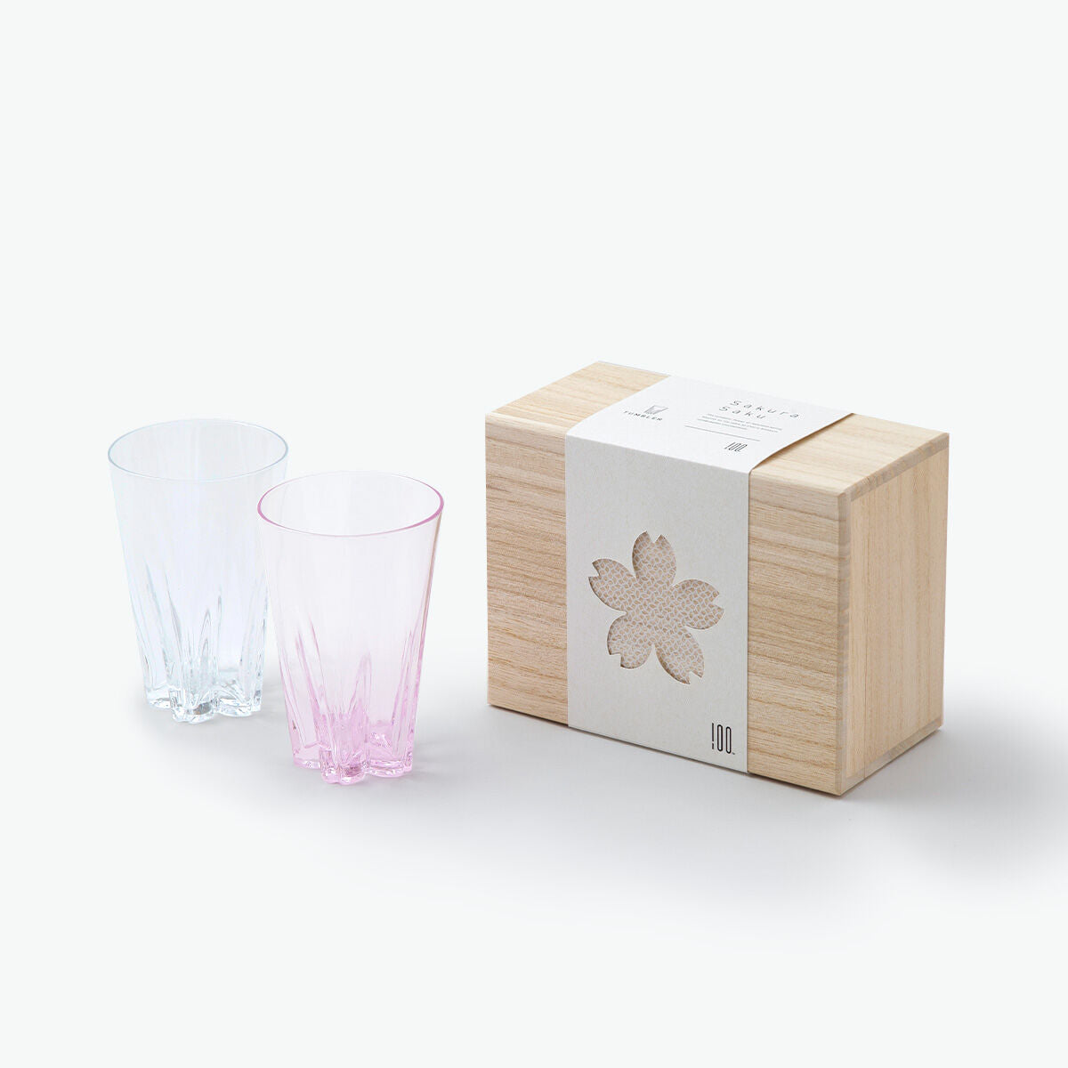 SAKURASAKU Tumbler Glass Set